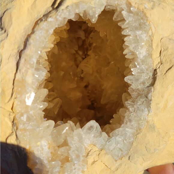 Cave Calcite Crystal Geod from Maraco - Picture 3 of 5